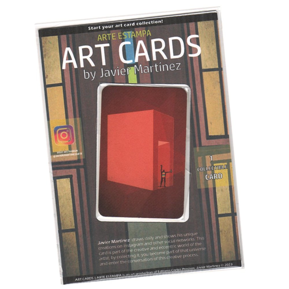 ART CARDS [ THE TEST ] Digital Drawings by Javier Martinez